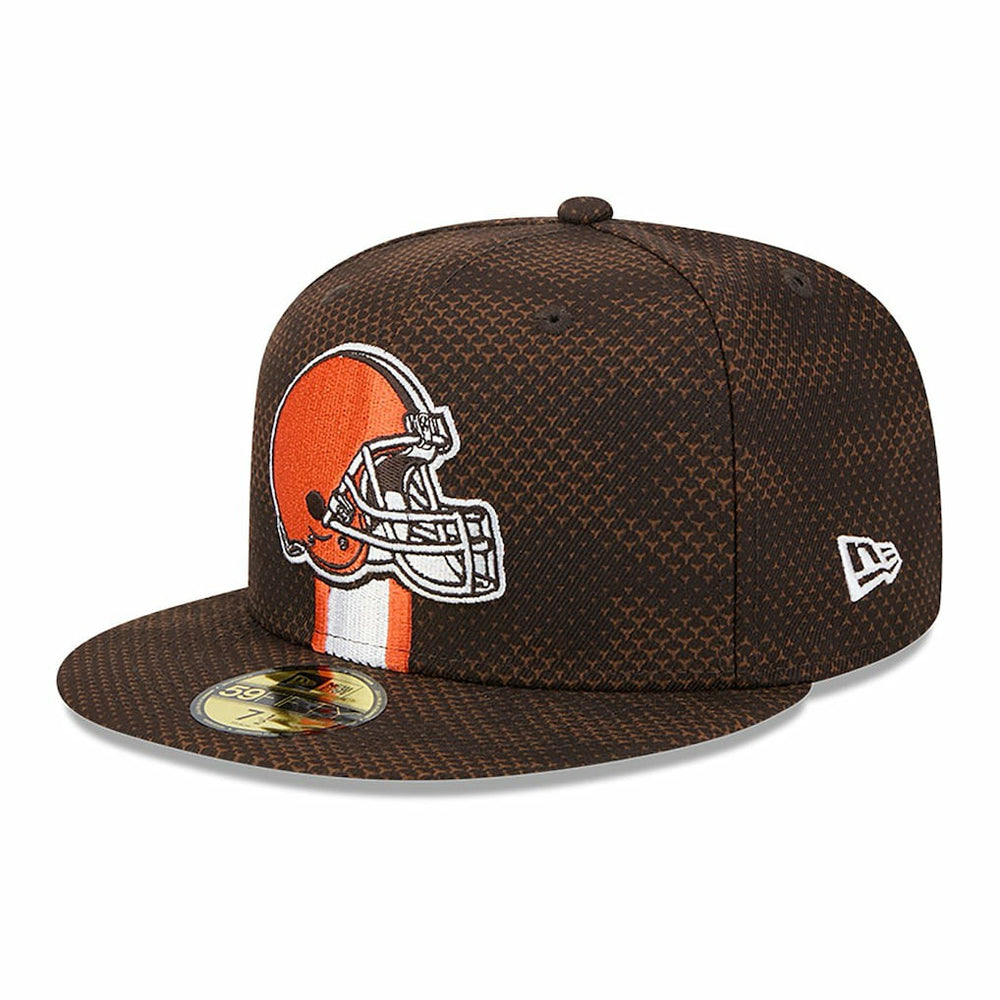 Cleveland Browns New Era 2024 Sideline 59FIFTY Fitted Hat - Brown Hats