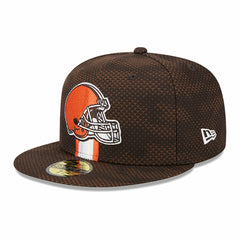 Cleveland Browns New Era 2024 Sideline 59FIFTY Fitted Hat - Brown Hats
