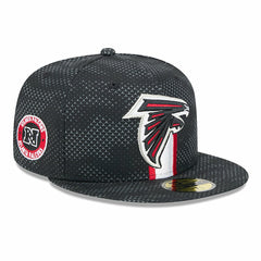 Atlanta Falcons New Era 2024 Sideline 59FIFTY Fitted Hat - Black Hats