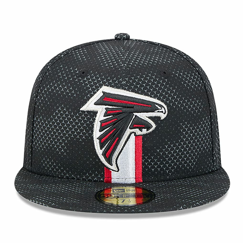 Atlanta Falcons New Era 2024 Sideline 59FIFTY Fitted Hat - Black Hats