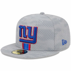 New York Giants New Era 2024 Sideline 59FIFTY Fitted Hat - Gray Hats