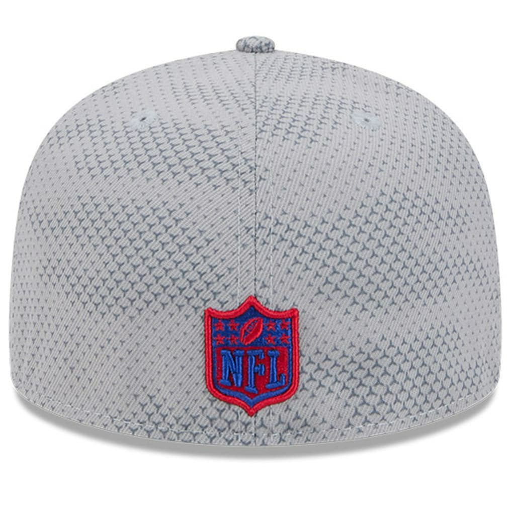 New York Giants New Era 2024 Sideline 59FIFTY Fitted Hat - Gray Hats