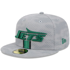 New York Jets New Era 2024 Sideline 59FIFTY Fitted Hat - Gray Hats