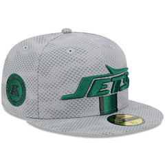 New York Jets New Era 2024 Sideline 59FIFTY Fitted Hat - Gray Hats