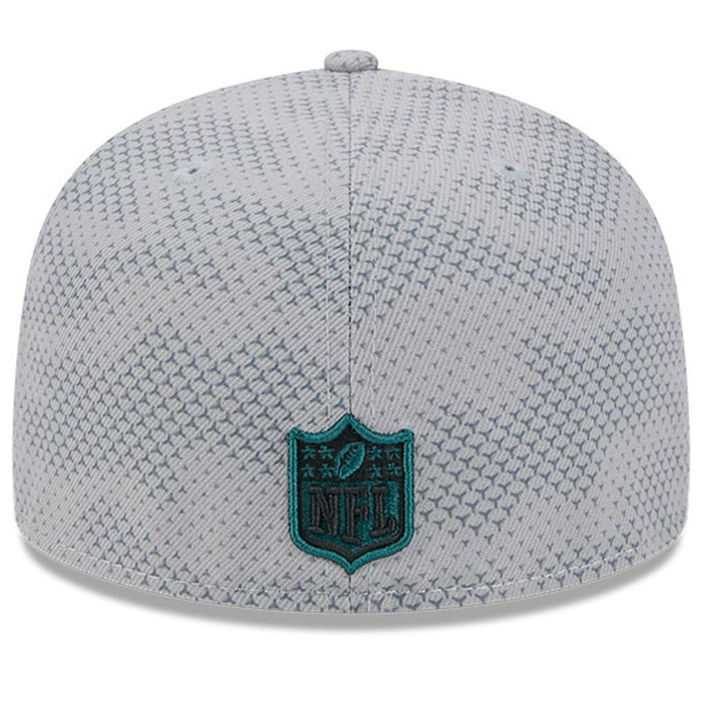 Philadelphia Eagles New Era 2024 Sideline 59FIFTY Fitted Hat - Gray Hats