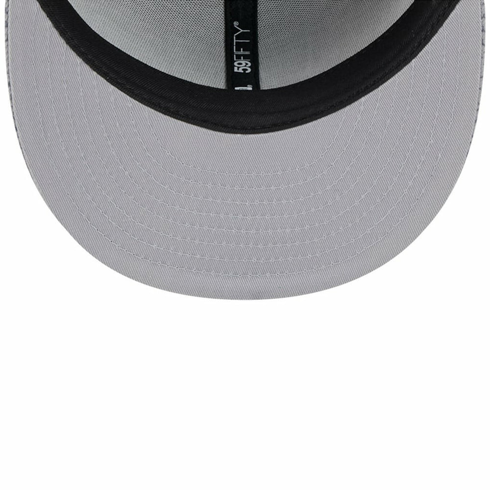 Las Vegas Raiders New Era 2024 Sideline 59FIFTY Fitted Hat - Gray Hats