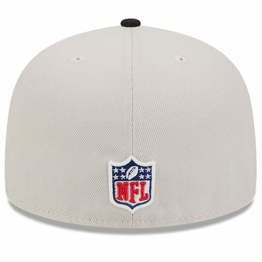 New Orleans Saints New Era 2024 Sideline Historic 59FIFTY Fitted Hat - Stone/Black Hats