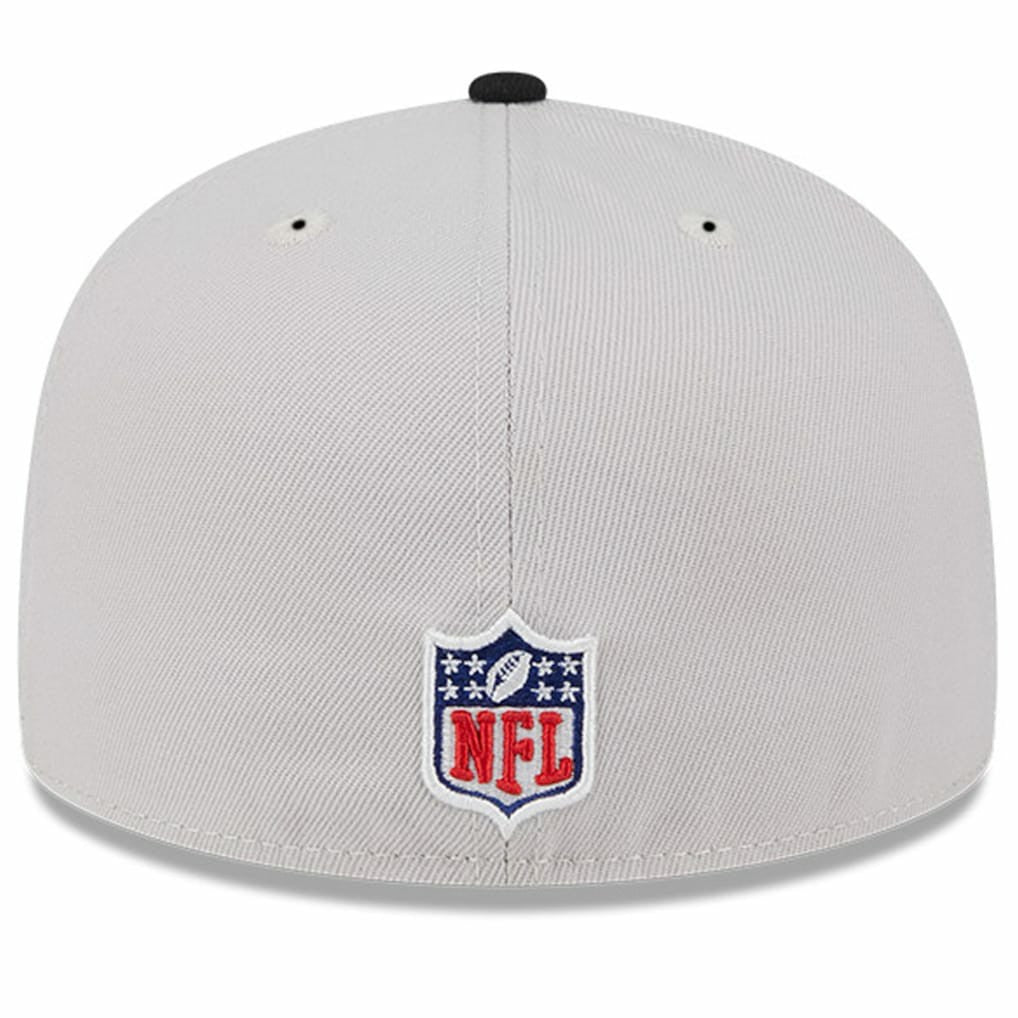 Philadelphia Eagles New Era 2024 Sideline Historic 59FIFTY Fitted Hat - Stone/Black Hats