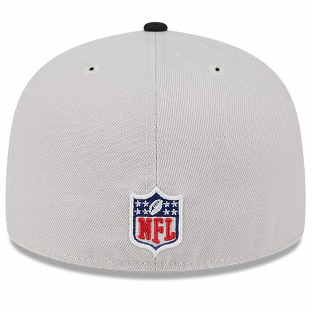 Philadelphia Eagles New Era 2024 Sideline Historic 59FIFTY Fitted Hat - Stone/Black Hats