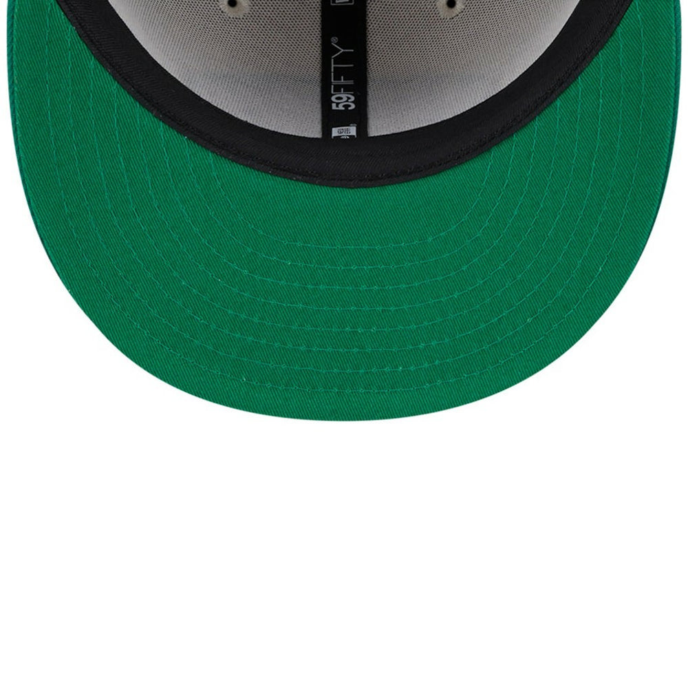 Philadelphia Eagles New Era 2024 Sideline Historic 59FIFTY Fitted Hat - Stone/Kelly Green Hats