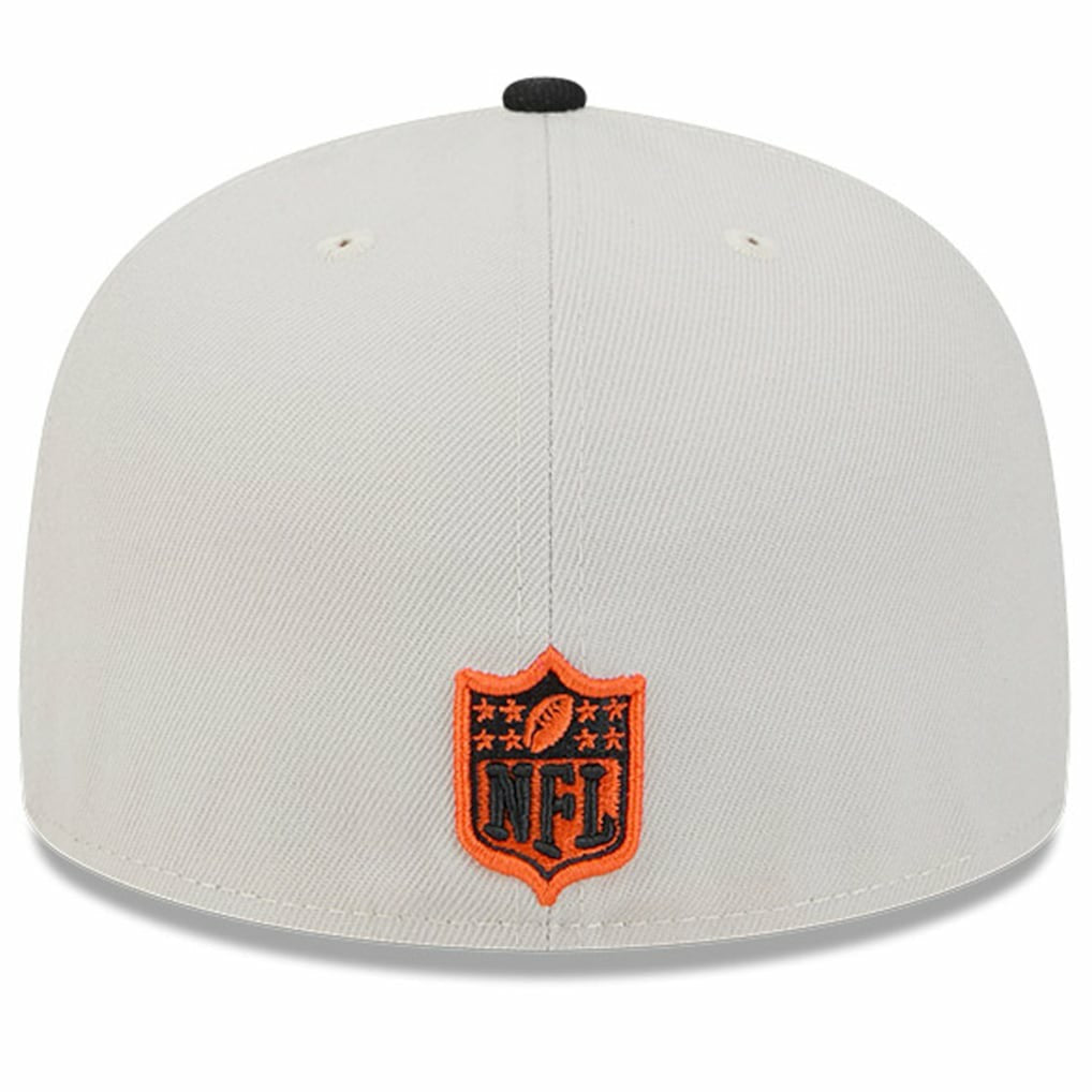 Cincinnati Bengals New Era 2024 Sideline Historic 59FIFTY Fitted Hat - Stone/Black Hats