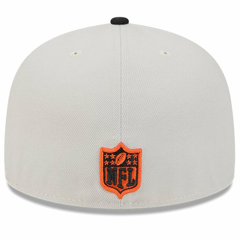 Cincinnati Bengals New Era 2024 Sideline Historic 59FIFTY Fitted Hat - Stone/Black Hats