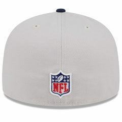 Dallas Cowboys New Era 2024 Sideline Historic 59FIFTY Fitted Hat - Stone/Navy Hats