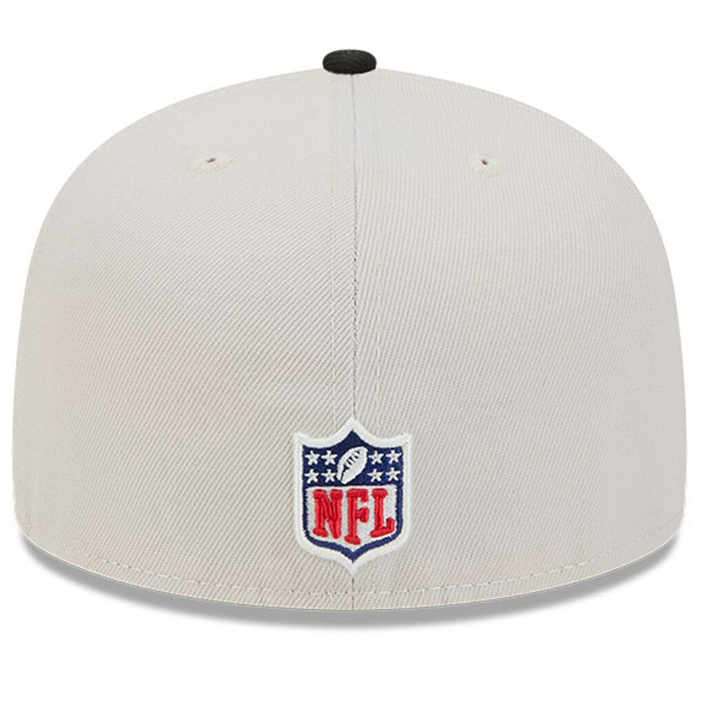 Jacksonville Jaguars New Era 2024 Sideline Historic 59FIFTY Fitted Hat - Stone/Black Hats