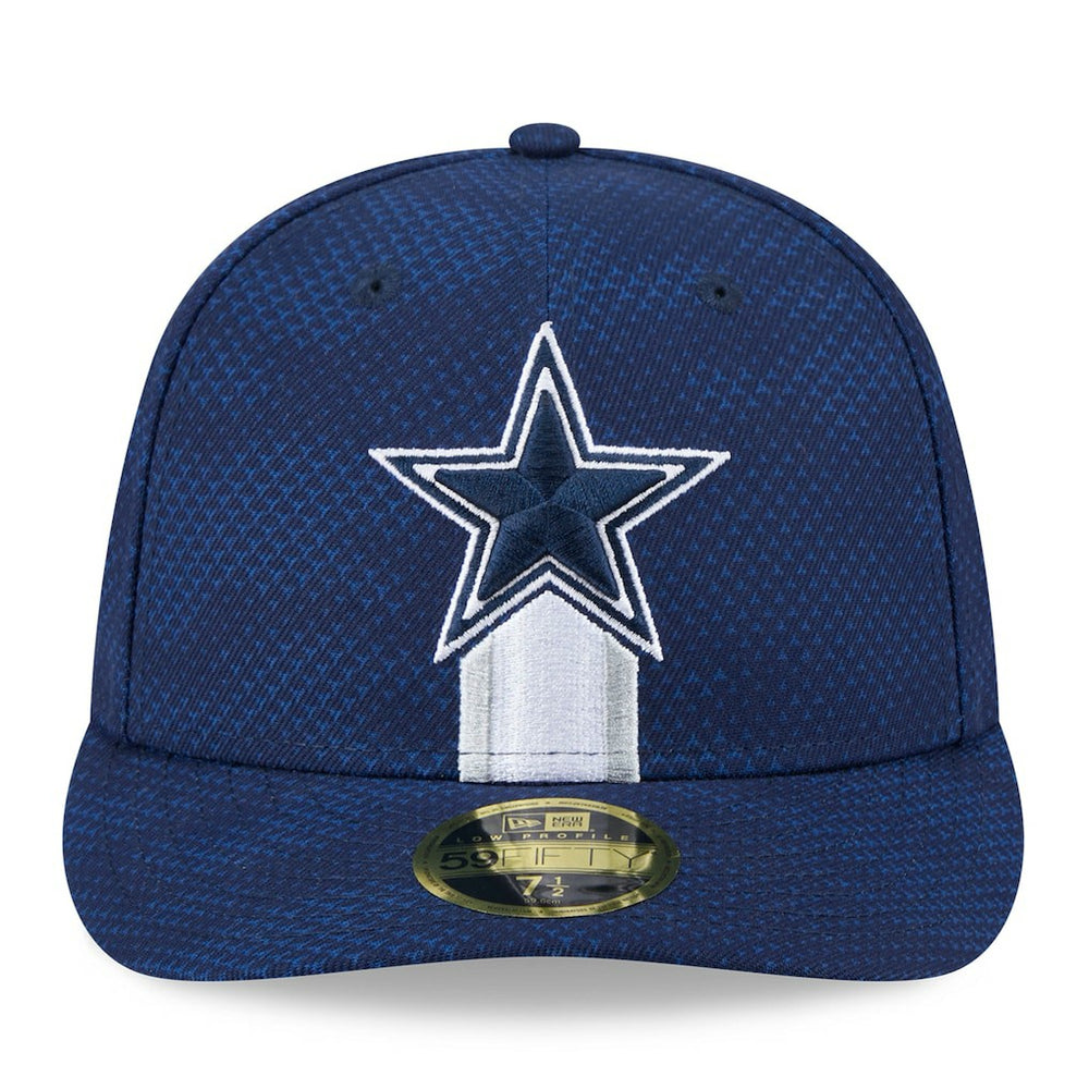 Dallas Cowboys New Era 2024 Sideline Low Profile 59FIFTY Fitted Hat - Navy Hats