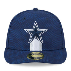 Dallas Cowboys New Era 2024 Sideline Low Profile 59FIFTY Fitted Hat - Navy Hats