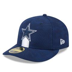 Dallas Cowboys New Era 2024 Sideline Low Profile 59FIFTY Fitted Hat - Navy Hats