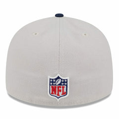 Dallas Cowboys New Era Male 2024 Sideline Historic Low Profile 59FIFTY Fitted Hat - Stone/Navy Hats