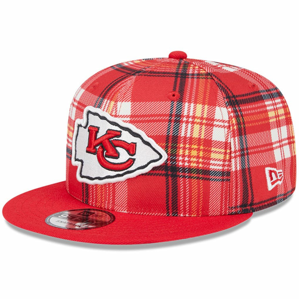 Kansas City Chiefs New Era 2024 Sideline Statement 9FIFTY Snapback Hat - Red Hats