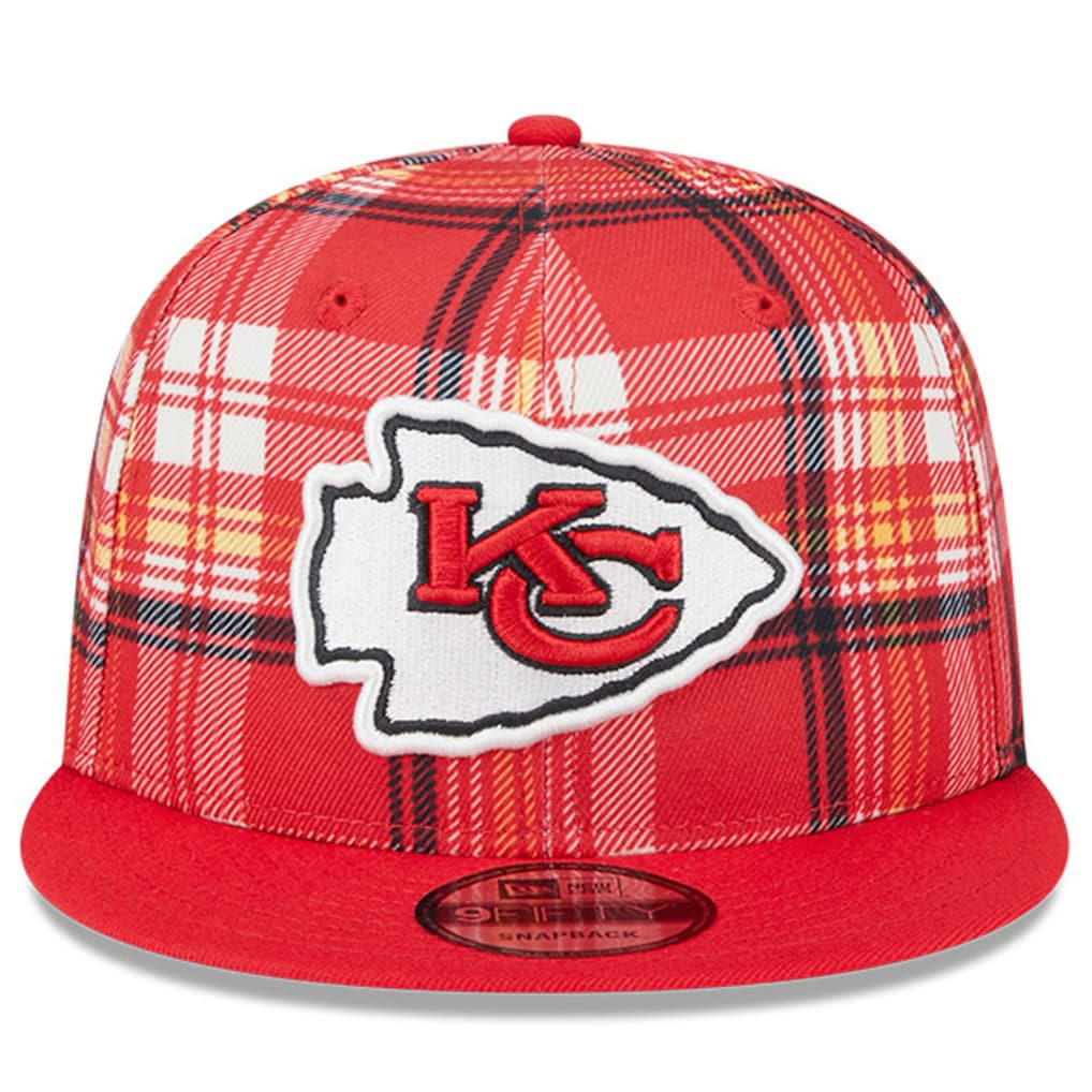 Kansas City Chiefs New Era 2024 Sideline Statement 9FIFTY Snapback Hat - Red Hats