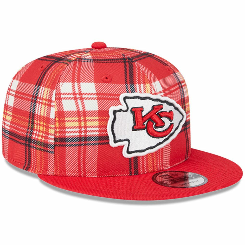 Kansas City Chiefs New Era 2024 Sideline Statement 9FIFTY Snapback Hat - Red Hats