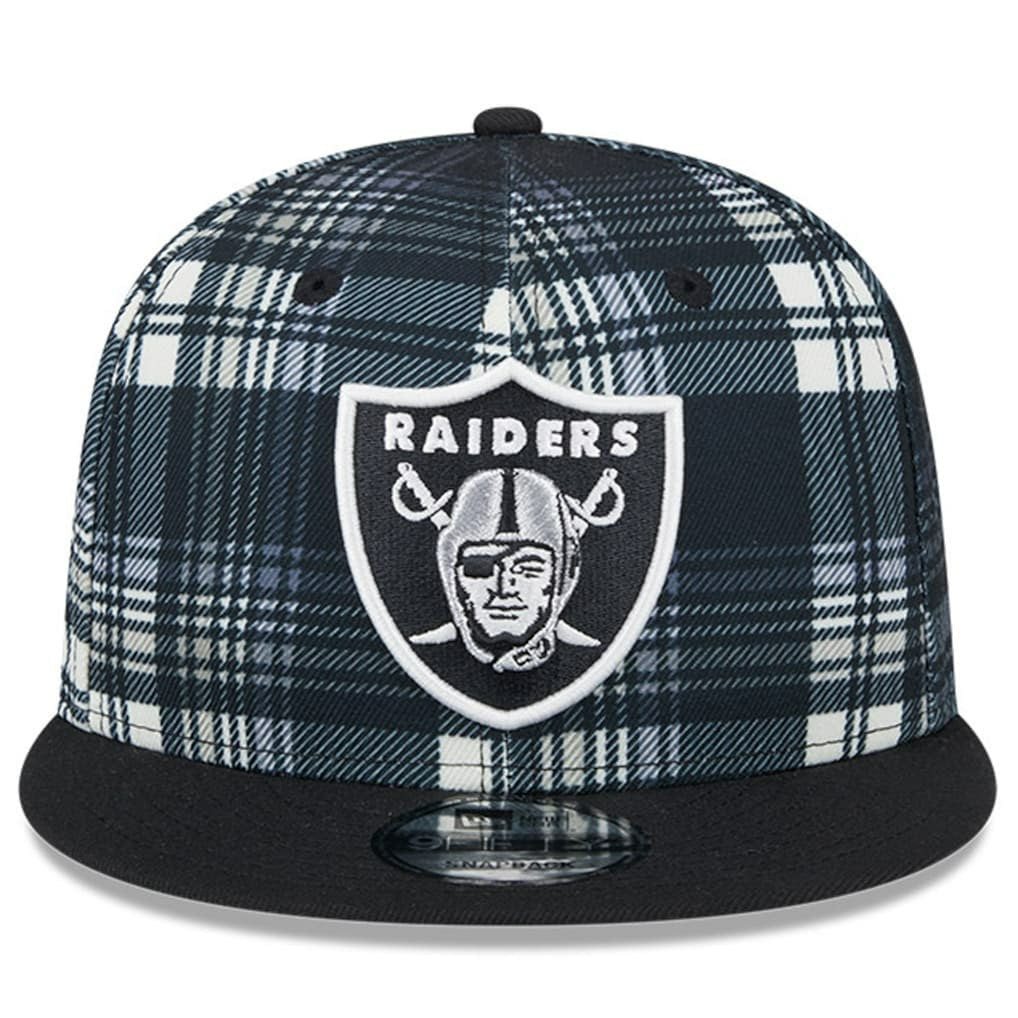 Las Vegas Raiders New Era 2024 Sideline Statement 9FIFTY Snapback Hat - Black Hats