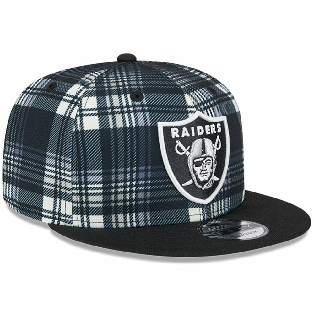 Las Vegas Raiders New Era 2024 Sideline Statement 9FIFTY Snapback Hat - Black Hats