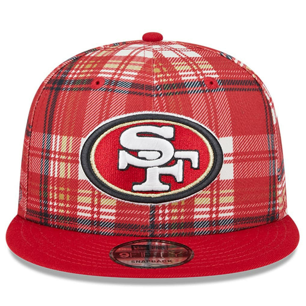 San Francisco 49ers New Era 2024 Sideline Statement 9FIFTY Snapback Hat - Scarlet Hats