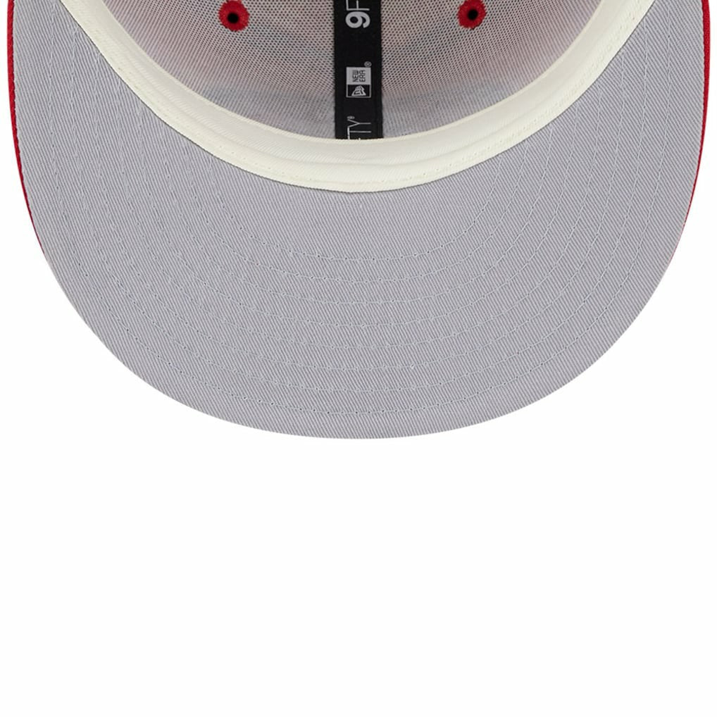 San Francisco 49ers New Era 2024 Sideline Statement 9FIFTY Snapback Hat - Scarlet Hats
