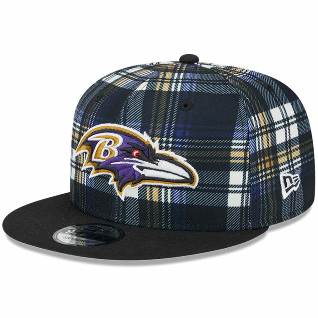 Baltimore Ravens New Era 2024 Sideline Statement 9FIFTY Snapback Hat - Black Hats