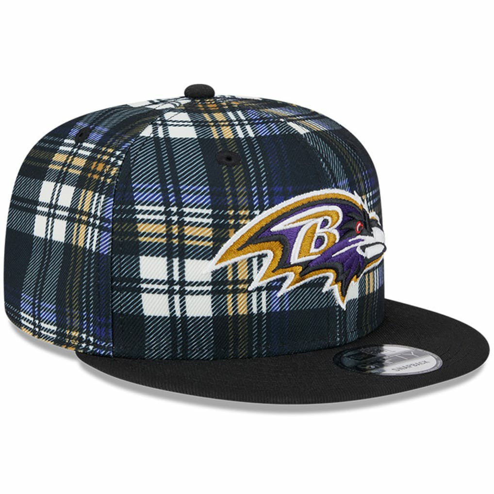 Baltimore Ravens New Era 2024 Sideline Statement 9FIFTY Snapback Hat - Black Hats