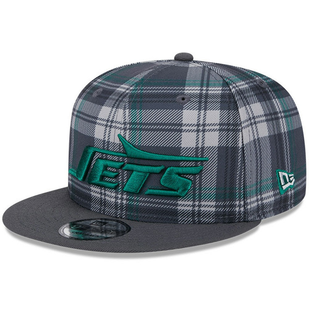 New York Jets New Era 2024 Sideline Statement 9FIFTY Snapback Hat - Gray Hats