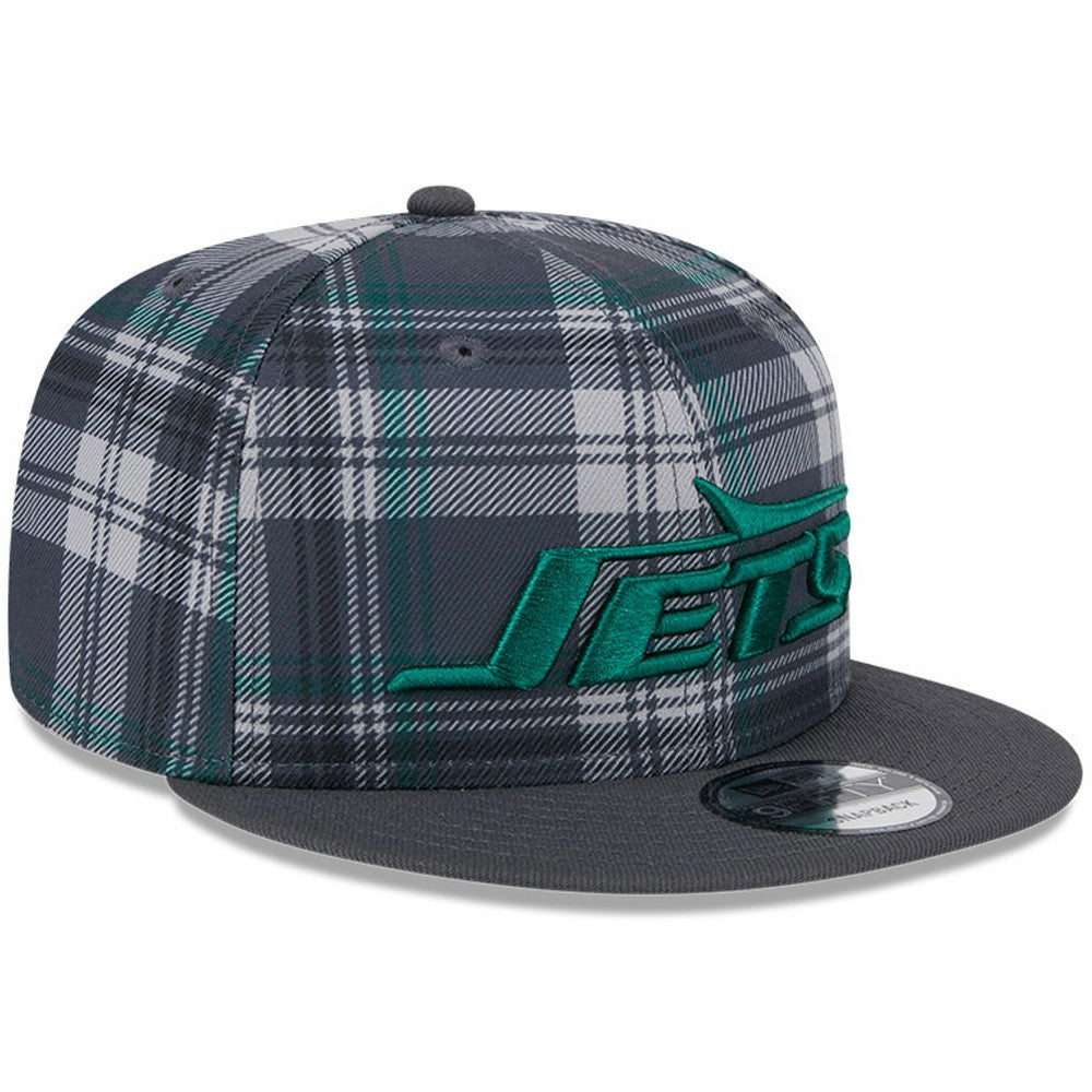 New York Jets New Era 2024 Sideline Statement 9FIFTY Snapback Hat - Gray Hats