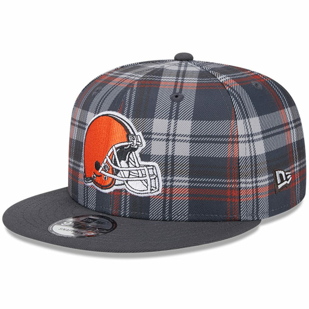 Cleveland Browns New Era 2024 Sideline Statement 9FIFTY Snapback Hat - Gray Hats