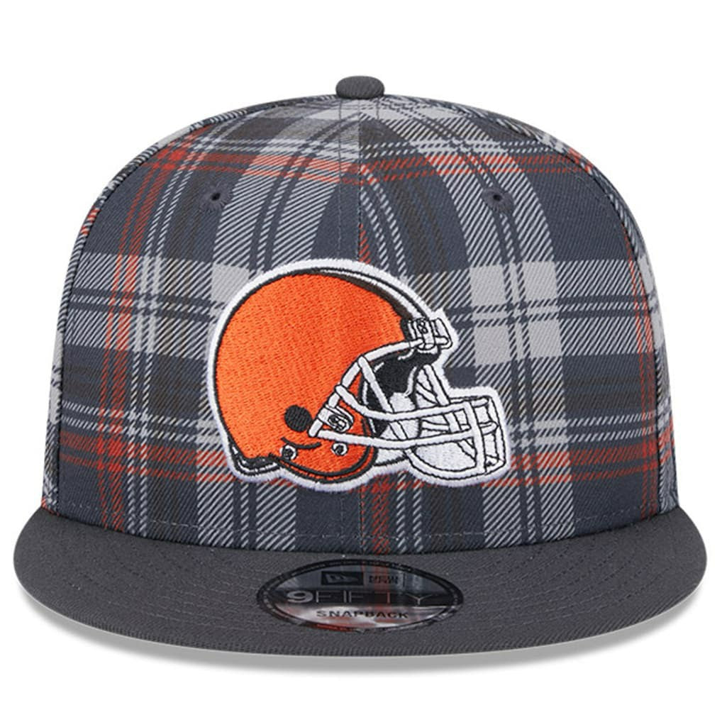 Cleveland Browns New Era 2024 Sideline Statement 9FIFTY Snapback Hat - Gray Hats