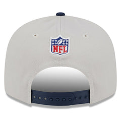 Dallas Cowboys New Era 2024 Sideline Historic 9FIFTY Snapback Hat - Stone/Navy Hats