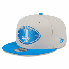 Detroit Lions New Era 2024 Sideline Historic 9FIFTY Snapback Hat - Stone/Blue Hats