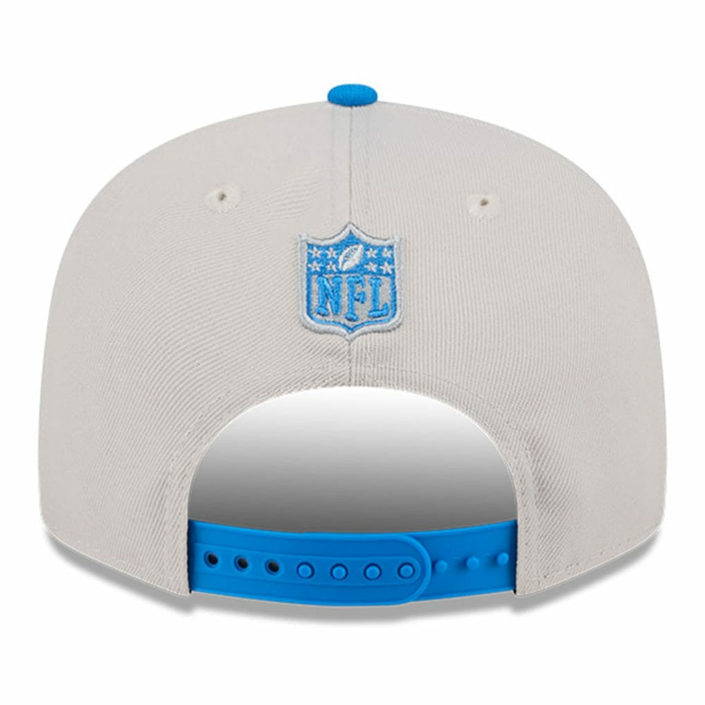 Detroit Lions New Era 2024 Sideline Historic 9FIFTY Snapback Hat - Stone/Blue Hats