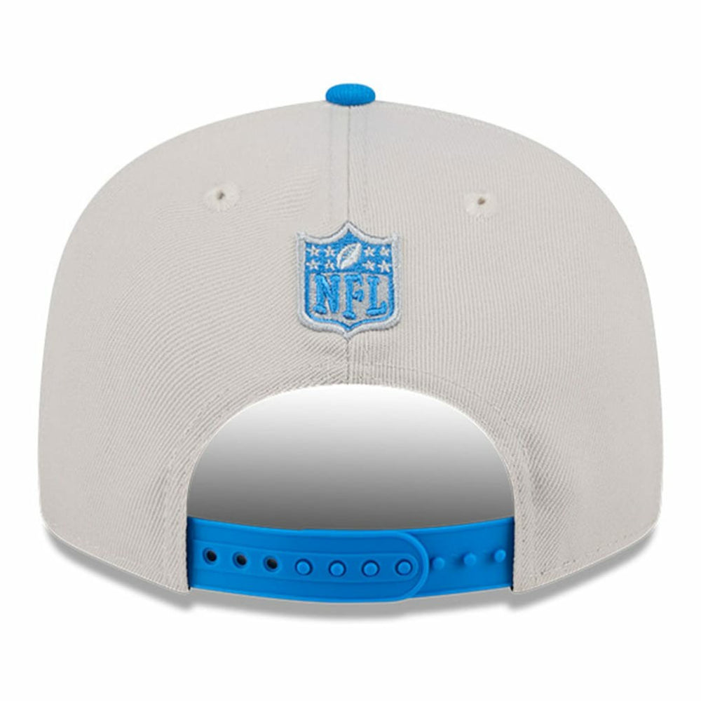 Detroit Lions New Era 2024 Sideline Historic 9FIFTY Snapback Hat - Stone/Blue Hats
