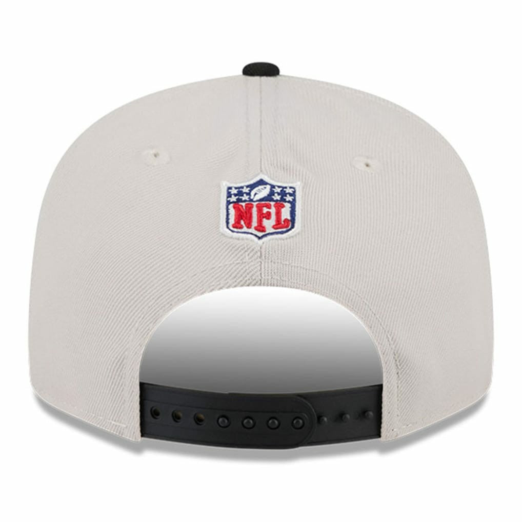 Jacksonville Jaguars New Era 2024 Sideline Historic 9FIFTY Snapback Hat - Stone/Black Hats