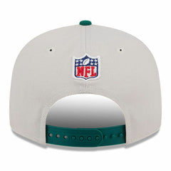 New York Jets New Era 2024 Sideline Historic 9FIFTY Snapback Hat - Stone/Green Hats