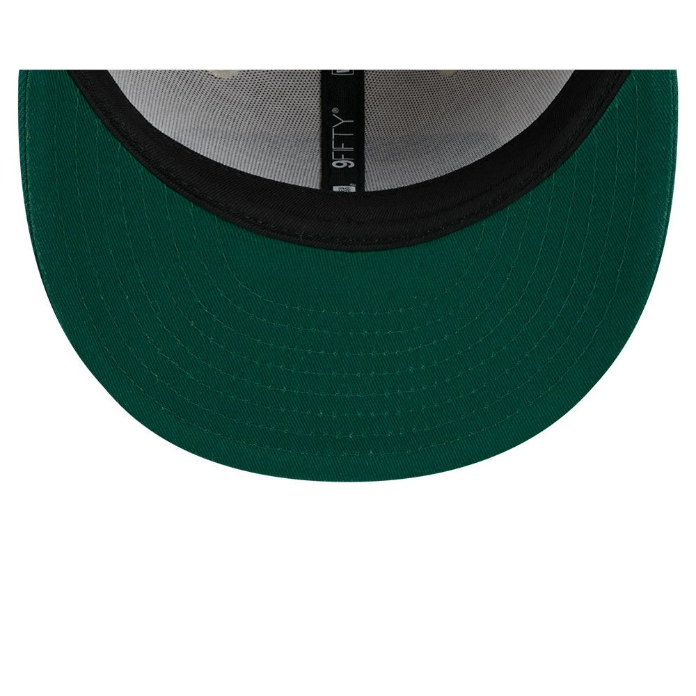 New York Jets New Era 2024 Sideline Historic 9FIFTY Snapback Hat - Stone/Green Hats