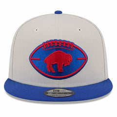 Buffalo Bills New Era 2024 Sideline Historic 9FIFTY Snapback Hat - Stone/Royal Hats