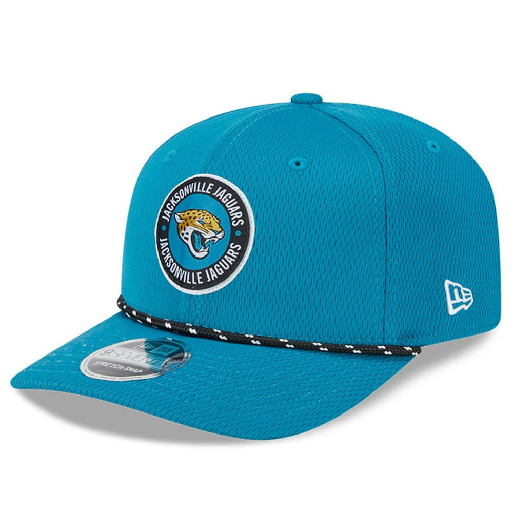 Jacksonville Jaguars New Era 2024 Sideline 9SEVENTY Stretch-Snap Hat - Teal Hats