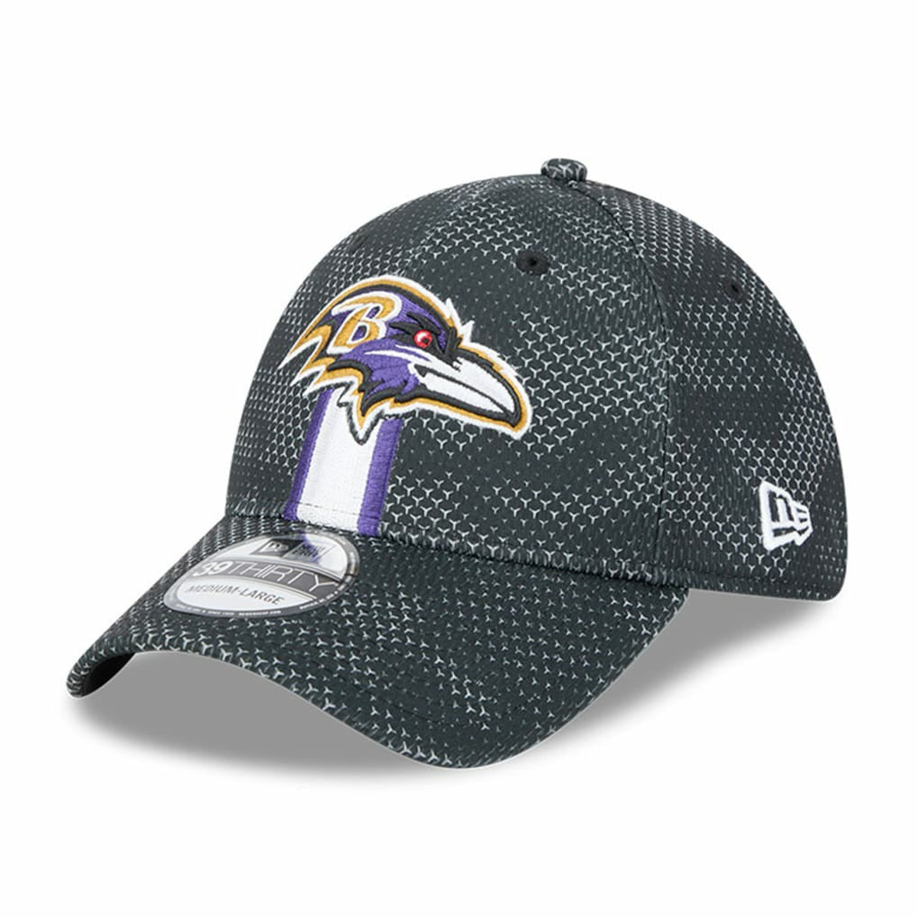 Baltimore Ravens New Era 2024 Sideline 39THIRTY Flex Hat - Black Hats