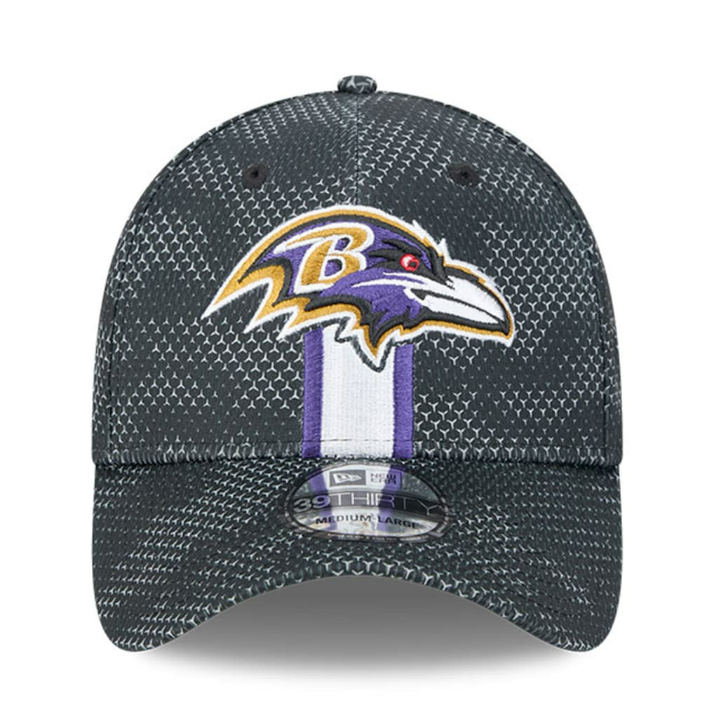 Baltimore Ravens New Era 2024 Sideline 39THIRTY Flex Hat - Black Hats
