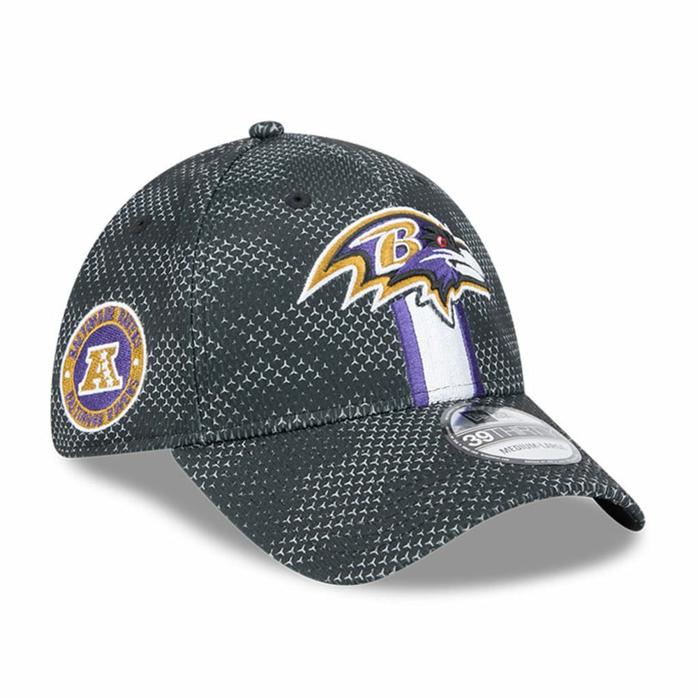 Baltimore Ravens New Era 2024 Sideline 39THIRTY Flex Hat - Black Hats