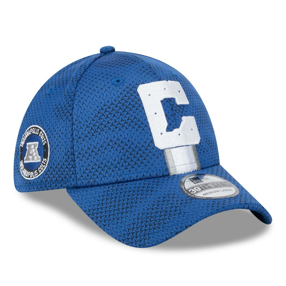 Indianapolis Colts New Era 2024 Sideline 39THIRTY Flex Hat - Royal Hats