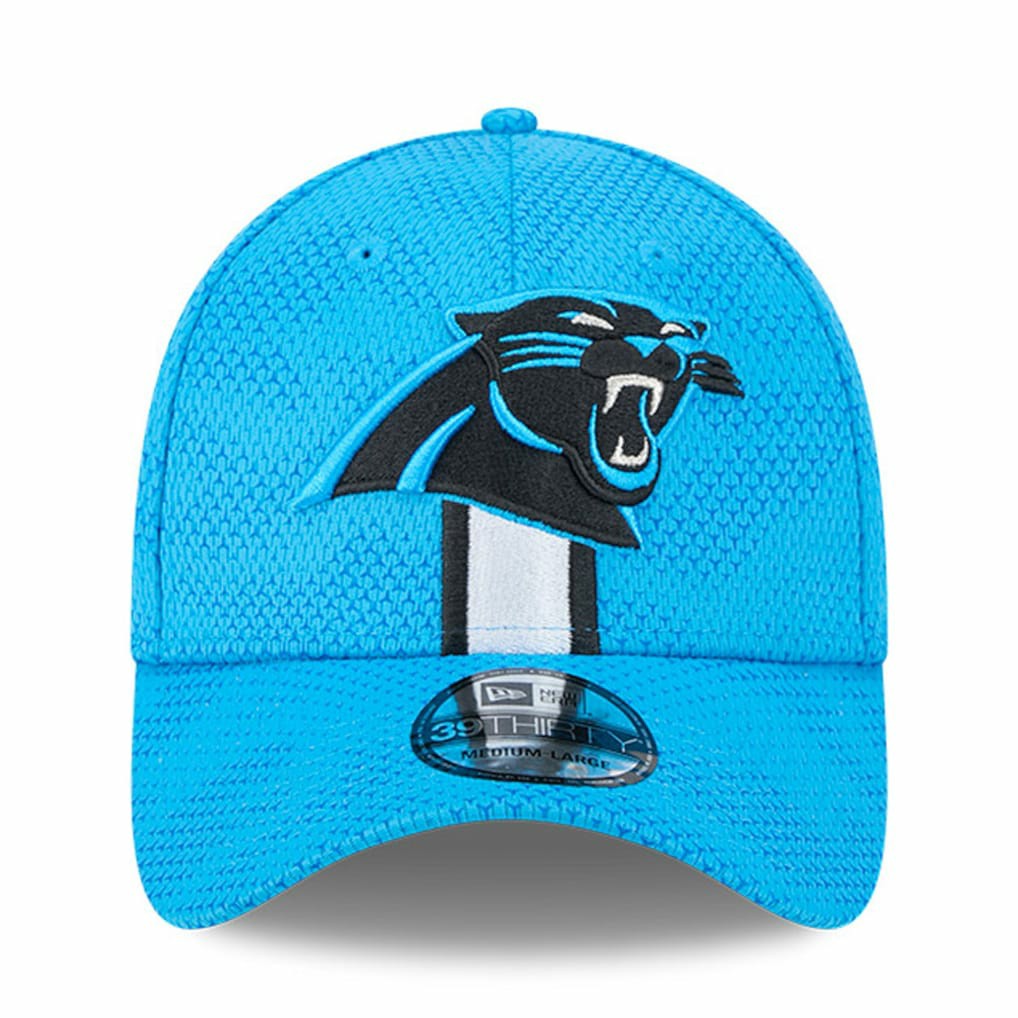 Carolina Panthers New Era 2024 Sideline 39THIRTY Flex Hat - Blue Hats