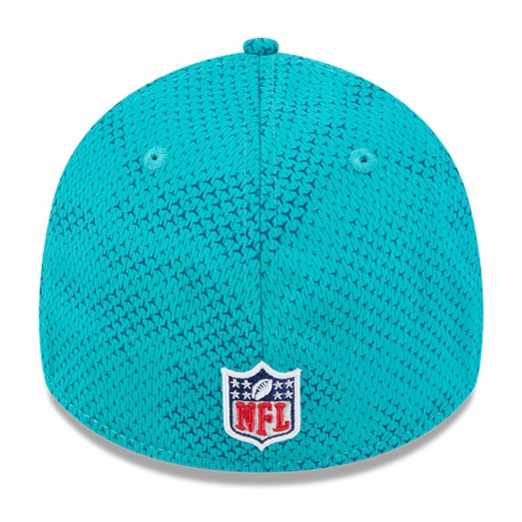 Miami Dolphins New Era 2024 Sideline 39THIRTY Flex Hat - Aqua Hats
